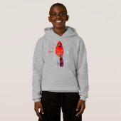 Cardinal Bird In Snowfall (正面フル)