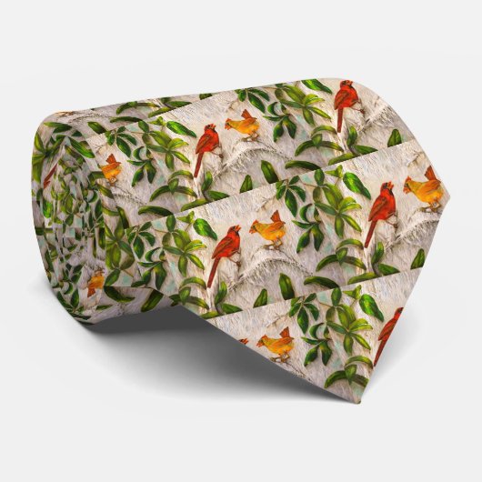 Cardinal birds ネクタイ (ロール)