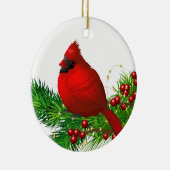 Cardinal Ceramic Ornament セラミックオーナメント (右)