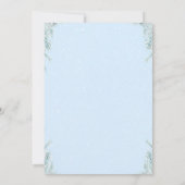 Cardinal Christmas Sympathy Condolence Holiday  カード (裏面)