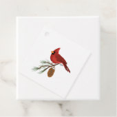 Cardinal Gift Tags - Square フェイバータグ (インサイチュ)