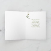 Cardinal Hymn Lyric Christmas Card カード (内部)