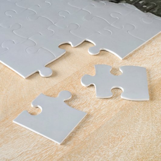 Cardinal in the snow ジグソーパズル (側面)