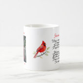Cardinal Poem Memorial Keepsake  コーヒーマグカップ (中央)