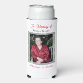 Cardinal Poem Memorial Keepsake  スリム缶クーラー (Seltzer正面)