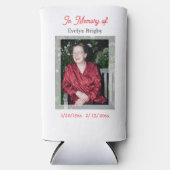 Cardinal Poem Memorial Keepsake  スリム缶クーラー (正面)