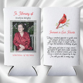 Cardinal Poem Memorial Keepsake  スリム缶クーラー