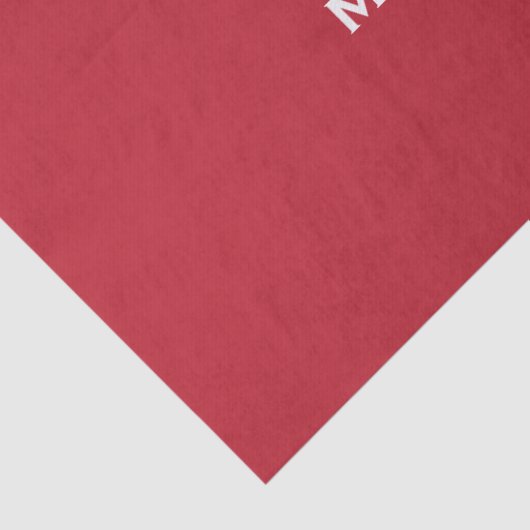 cardinal   red - custom logo  薄葉紙 (詳細)