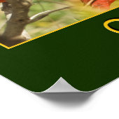 Cardinalis - POSTER – コラージュ・オブ・深紅色 ポスター (角)