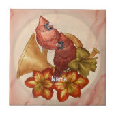 Cardinals Horn ornament タイル (正面)