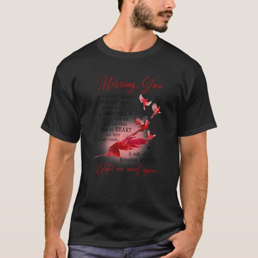 Cardinals I Think About You Always Guardian Angel Tシャツ (正面)