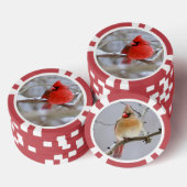  Cardinals_Poker_Chips  ポーカーチップ (積み重ね)