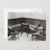 Cardington, Airship R101,喫煙室 ポストカード (正面/裏面)