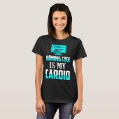 Cardioランニングコードは私のCardioコーディングソフト Tシャツ (正面フル)