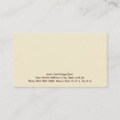 Cardiologist Business Card 名刺 (裏面)
