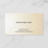 Cardiologist Cardiology Stethoscope Business Card 名刺 (裏面)