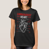 Cardiologist Essentials Heart Doctor Cardiology Tシャツ (正面)