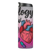 Cardiology Crew Nurse Heart Design タンブラー (回転右)