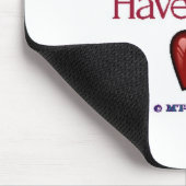 Cardiothoracicの外科医にハートがあります マウスパッド (コーナー)