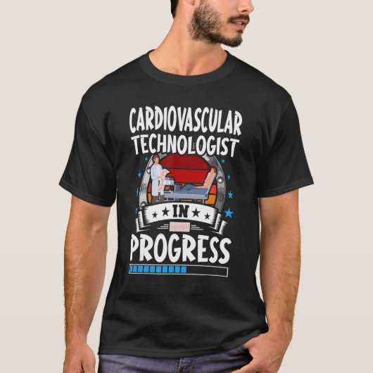 Cardiovascular Technologist In Progress Trainee St Tシャツ (正面)