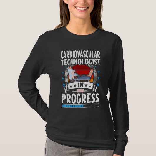 Cardiovascular Technologist In Progress Trainee St Tシャツ (正面)