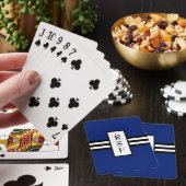 CARDS_ 168 BLUE/BLACK /WHITEを遊ぶ上品 トランプ (インサイチュ)