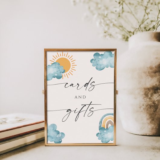 Cards And Gifts Baby Shower Sunshine Poster Sign ポスター