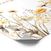 Cards and Gifts Bridal Shower Thank You ポスター (角)