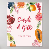 Cards and Gifts Off the Market Vibrant Bridal ポスター (正面)