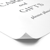 Cards and Gifts Pink Ice Cream Sundae Baby Shower ポスター (角)