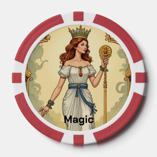 Cards By James Michael Miller ポーカーチップ (正面)