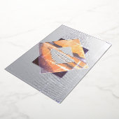 "CARDS BY MAGHIE" #CARDSBYMAGHIE CARDSBYMAGHIE.COM 箔シーズンカード (回転した状態)