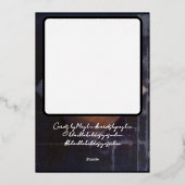 "CARDS BY MAGHIE" #CARDSBYMAGHIE CARDSBYMAGHIE.COM 箔シーズンカード (裏面)