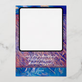 "CARDS BY MAGHIE" #CARDSBYMAGHIE CARDSBYMAGHIE.COM 箔シーズンカード (裏面)