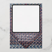 "CARDS BY MAGHIE" #CARDSBYMAGHIE CARDSBYMAGHIE.COM 箔シーズンカード (裏面)