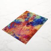 "CARDS BY MAGHIE" #CARDSBYMAGHIE CARDSBYMAGHIE.COM 箔シーズンカード (回転した状態)