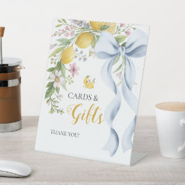 Cards & Gifts Main Squeeze レモン・ブライダルシャワー 台座サイン