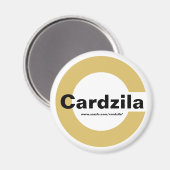 Cardzilaロゴテンプレートマグネット マグネット (正面/裏面)