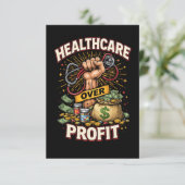 Care Before Profit サンキューカード (スタンド正面)