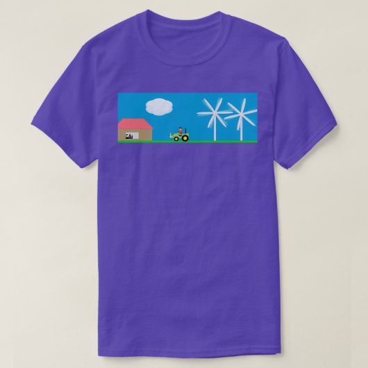 Care for our planet tシャツ (デザイン正面)