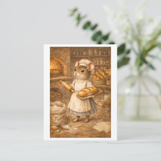 Career Mouse as Baker ポストカード (スタンド正面)