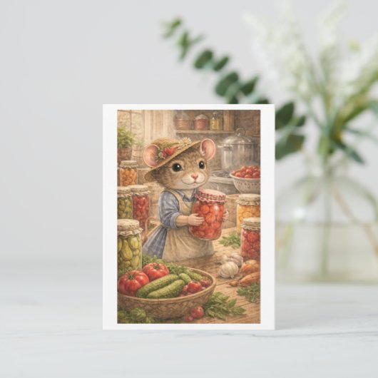 Career Mouse as Canner ポストカード (スタンド正面)