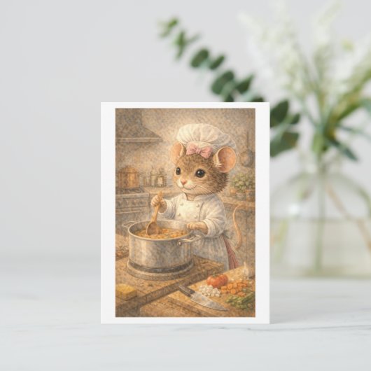 Career Mouse as Chef ポストカード (スタンド正面)