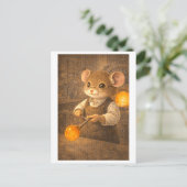 Career Mouse as Glass Blower ポストカード (スタンド正面)