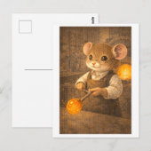 Career Mouse as Glass Blower ポストカード (正面/裏面)