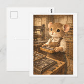 Career Mouse as Printer ポストカード (正面/裏面)