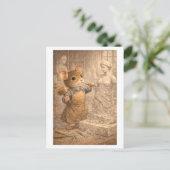 Career Mouse as Sculptor ポストカード (スタンド正面)