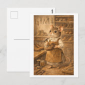 Career Mouse as Shoemaker ポストカード (正面/裏面)