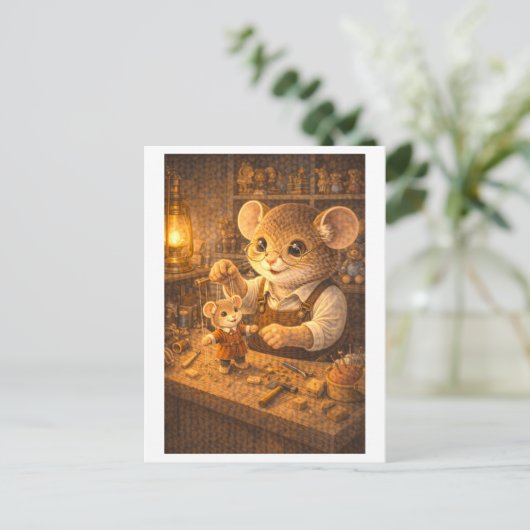 Career Mouse as Toy Maker ポストカード (スタンド正面)