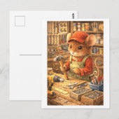 Career Mouse at Hardware Store ポストカード (正面/裏面)